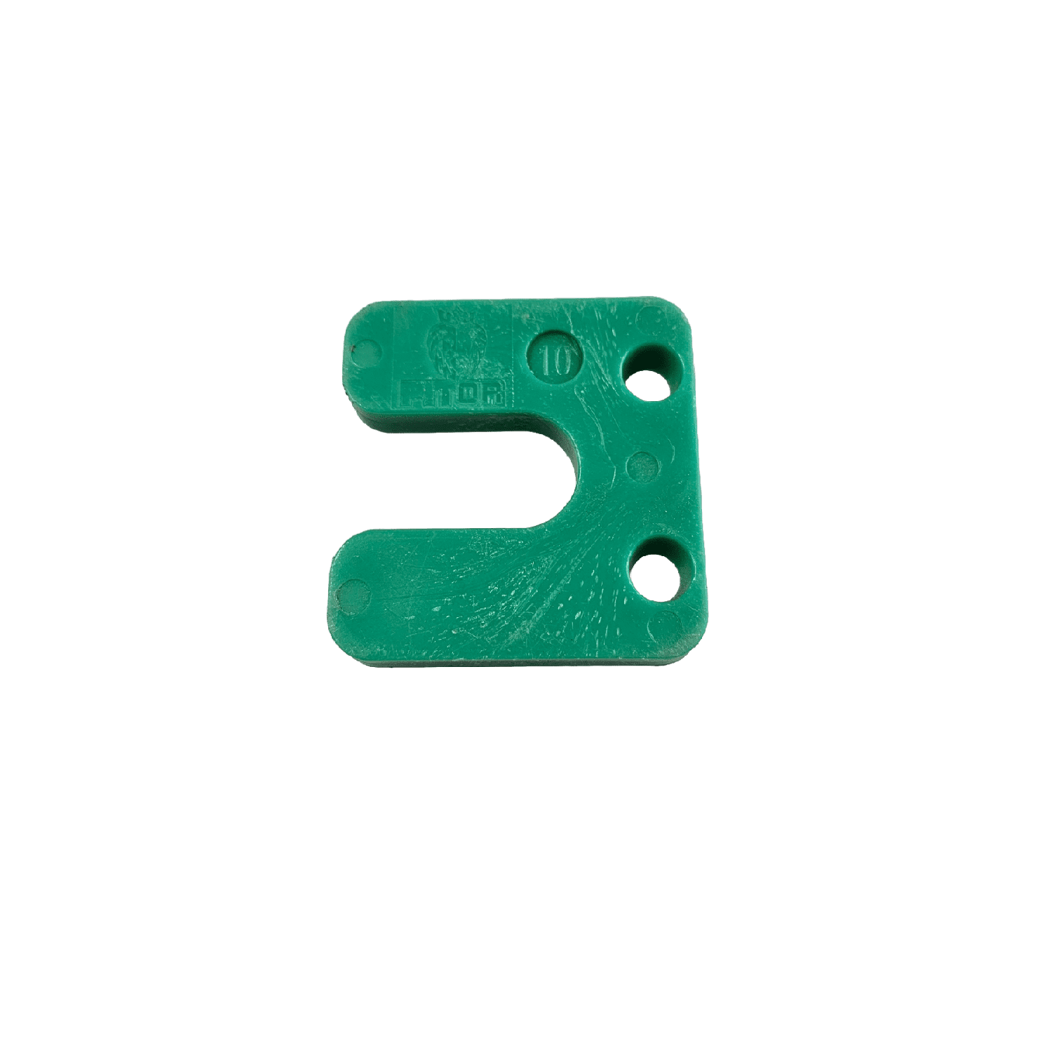 Uitvulplaatjes 10mm x 65mm x 65mm Groen (PITOR®) - 150 stuks