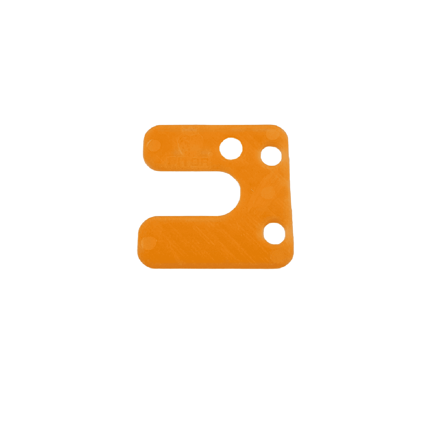 Uitvulplaatjes 2mm x 65mm x 65mm Oranje (PITOR®) - 250 stuks