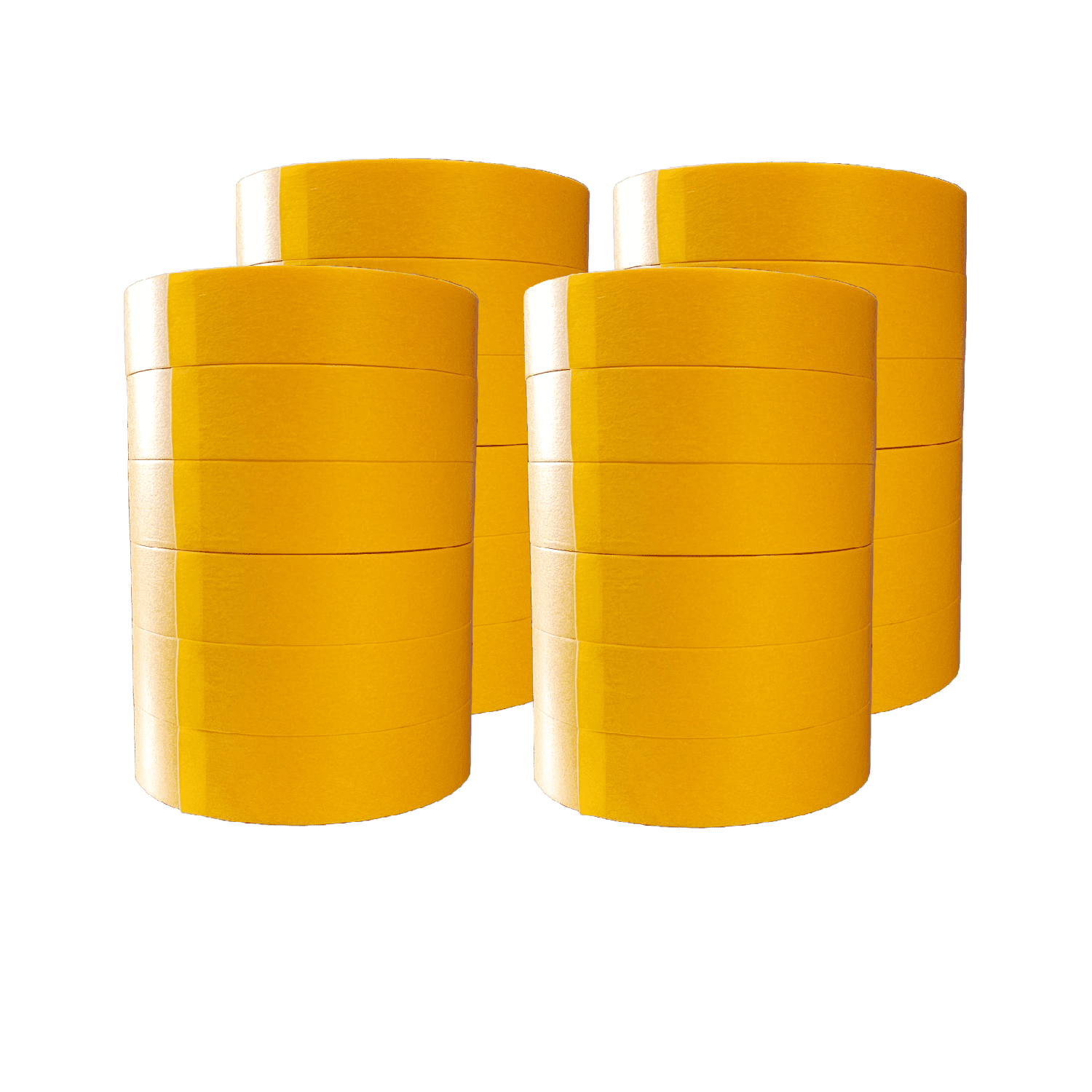 Fine Line Tape Geel Premium – PITOR® 25mm x 50m x 32 stuks