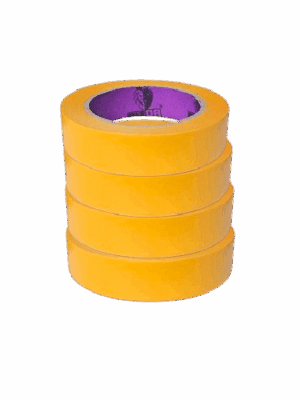 Fine line tape Geel Basic 36mm (PITOR®) – 4 stuks