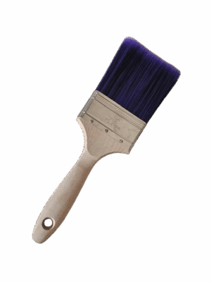 kwast plat maat 3' 76mm