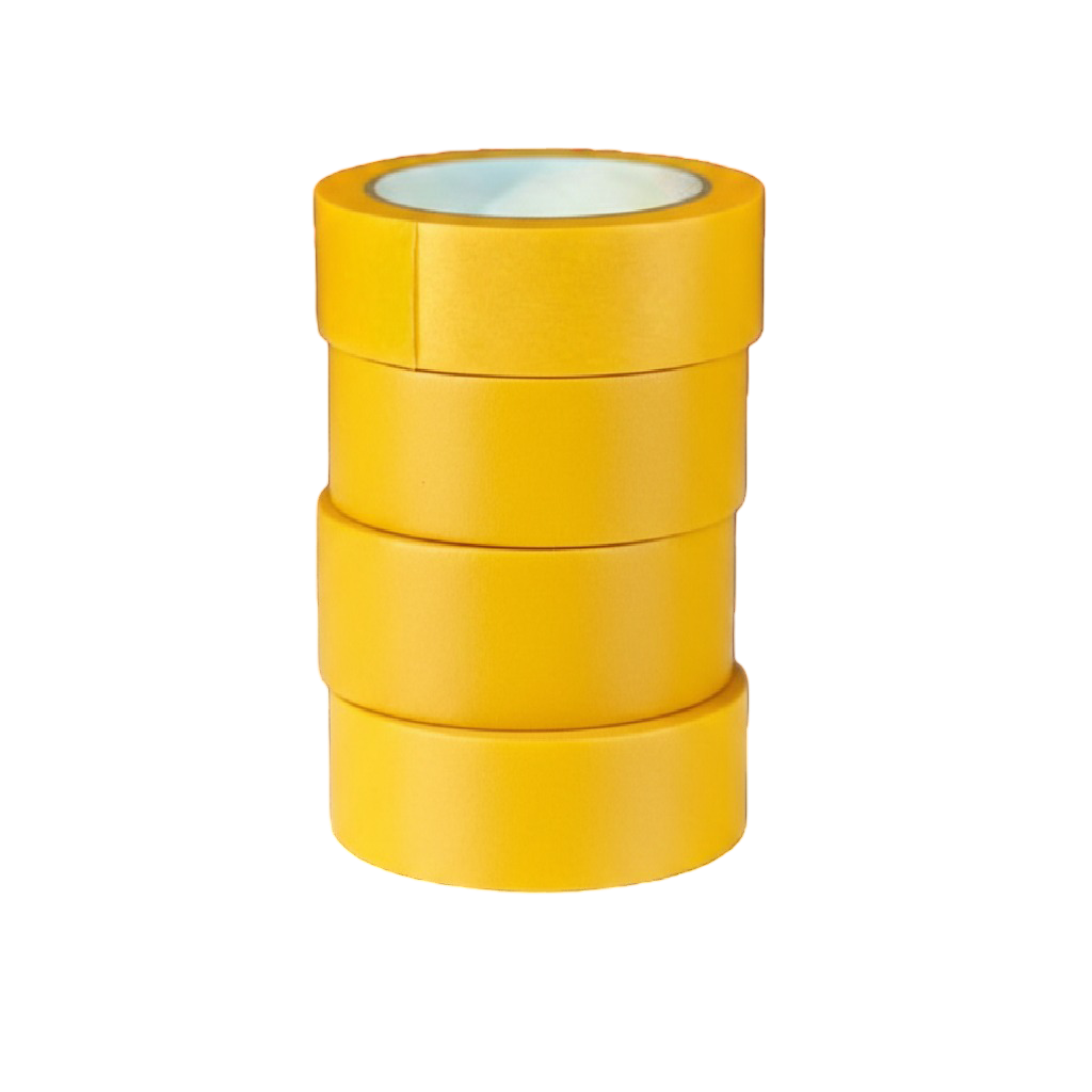 Fine Line Tape Geel Premium – PITOR® 38mm x 50m x 4 stuks