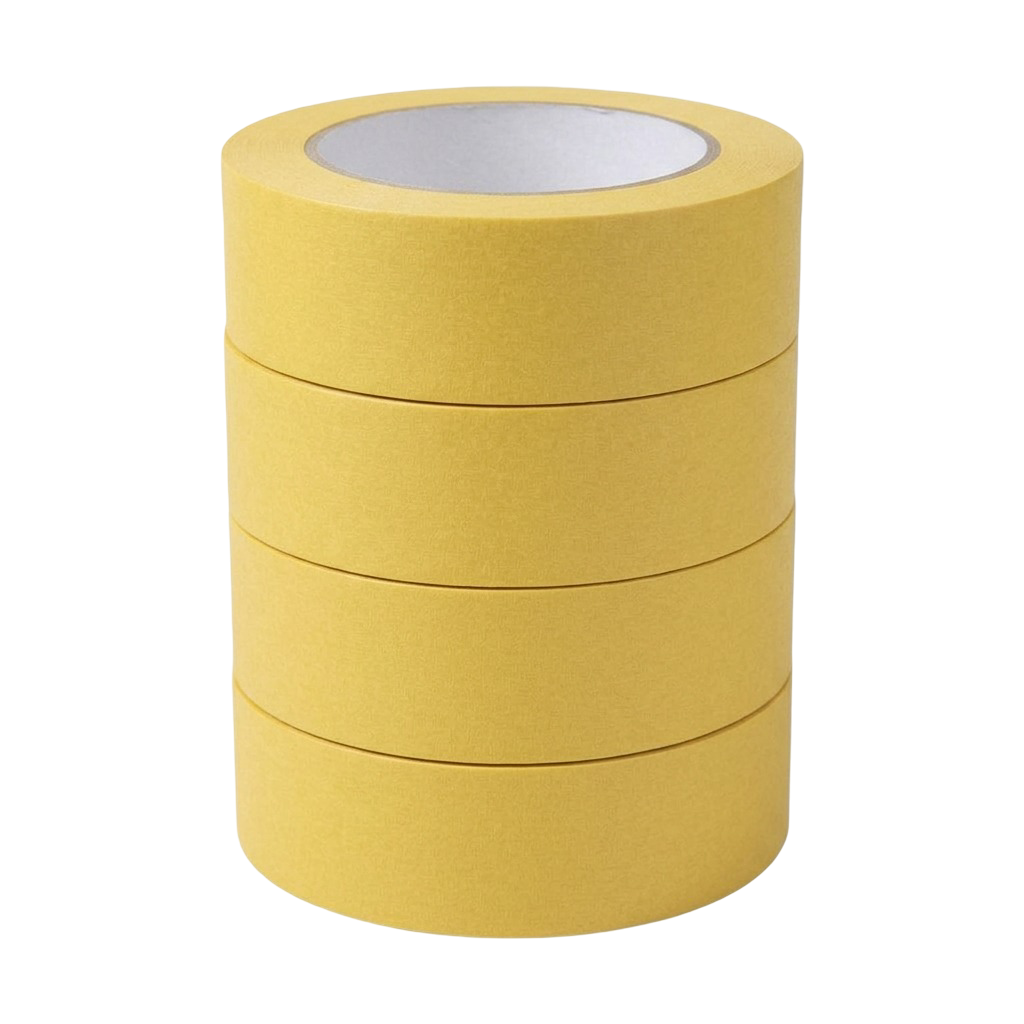 Stucco Tape Geel 38mm - 50m - (PITOR®) - 4 stuks