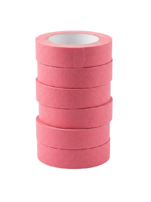 Fine Line Tape Geel Premium – PITOR® 25mm x 50m x 32 stuks