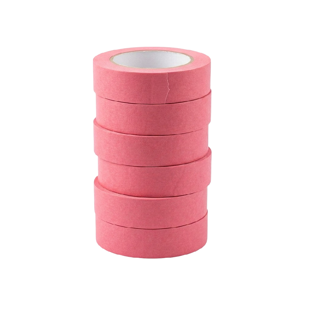 Fine Line Tape Geel Premium – PITOR® 25mm x 50m x 32 stuks