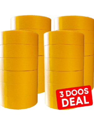 Fine Line Tape Geel Premium – PITOR® 38mm - 72 stuks
